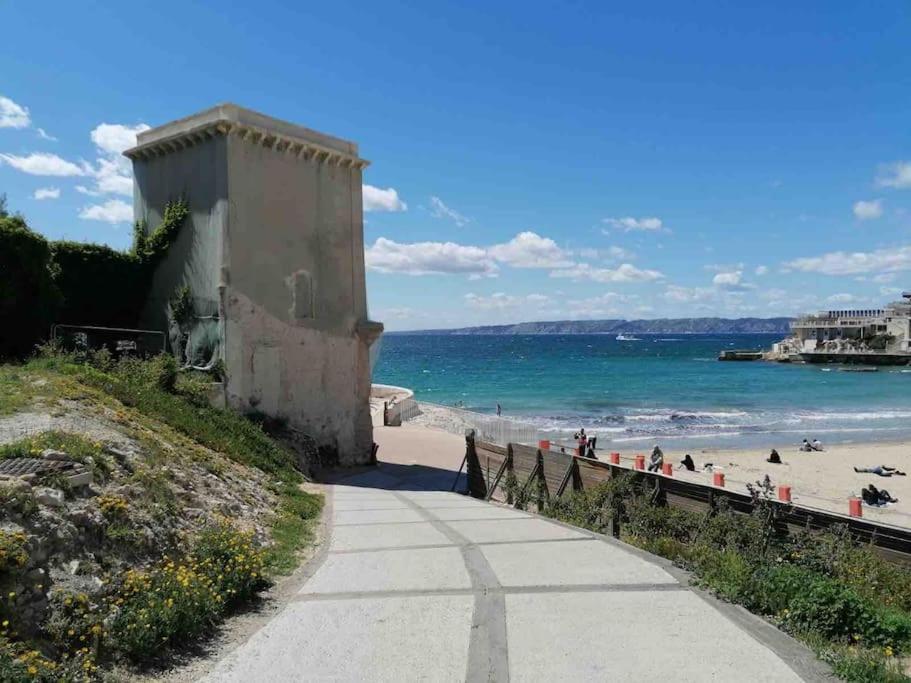 Magnifique Appartement T4, Plage Des Catalans Marsiglia Esterno foto